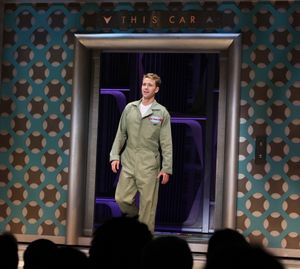 Christopher J. Hanke during the Opening Night Performance Curtain Call for 'How To Succeed In Business...' in New York City. @ BroadwayWorld Christopher J. Hanke during the Opening Night Performance Curtain Call for 'How To S Photo