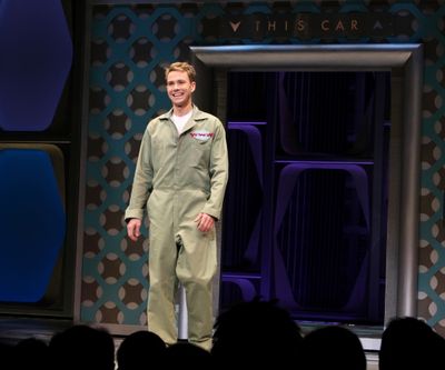 Christopher J. Hanke during the Opening Night Performance Curtain Call for  'How To S Photo