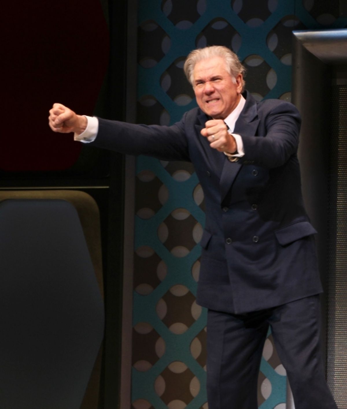 John Larroquette during the Opening Night Performance Curtain Call for  'How To Succeed In Business...' in New York City. at 