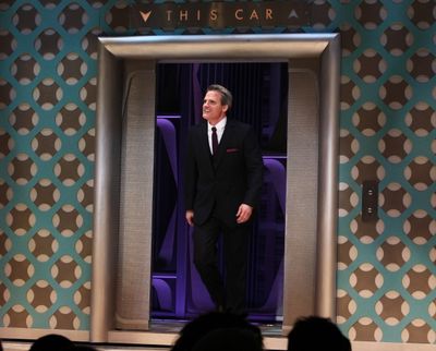 Michael Park during the Opening Night Performance Curtain Call for  'How To Succeed I Photo