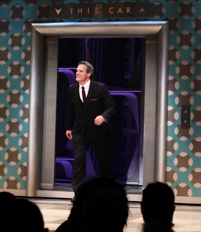 Michael Park during the Opening Night Performance Curtain Call for  'How To Succeed I Photo