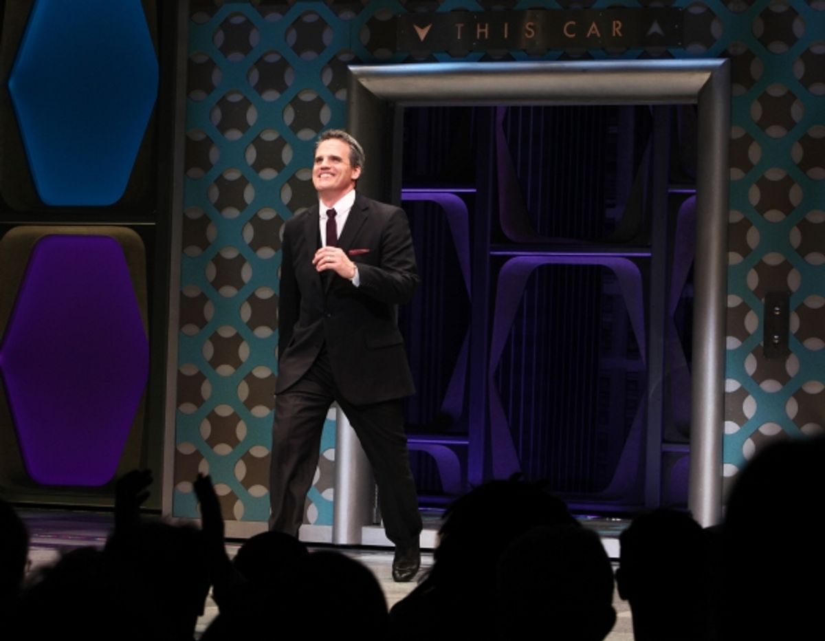 Michael Park during the Opening Night Performance Curtain Call for  'How To Succeed In Business...' in New York City. at 