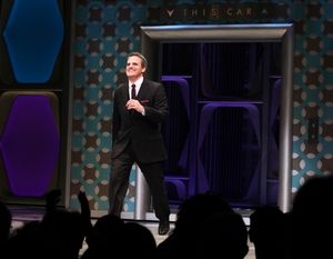 Michael Park during the Opening Night Performance Curtain Call for 'How To Succeed In Business...' in New York City. @ BroadwayWorld Michael Park during the Opening Night Performance Curtain Call for 'How To Succeed I Photo