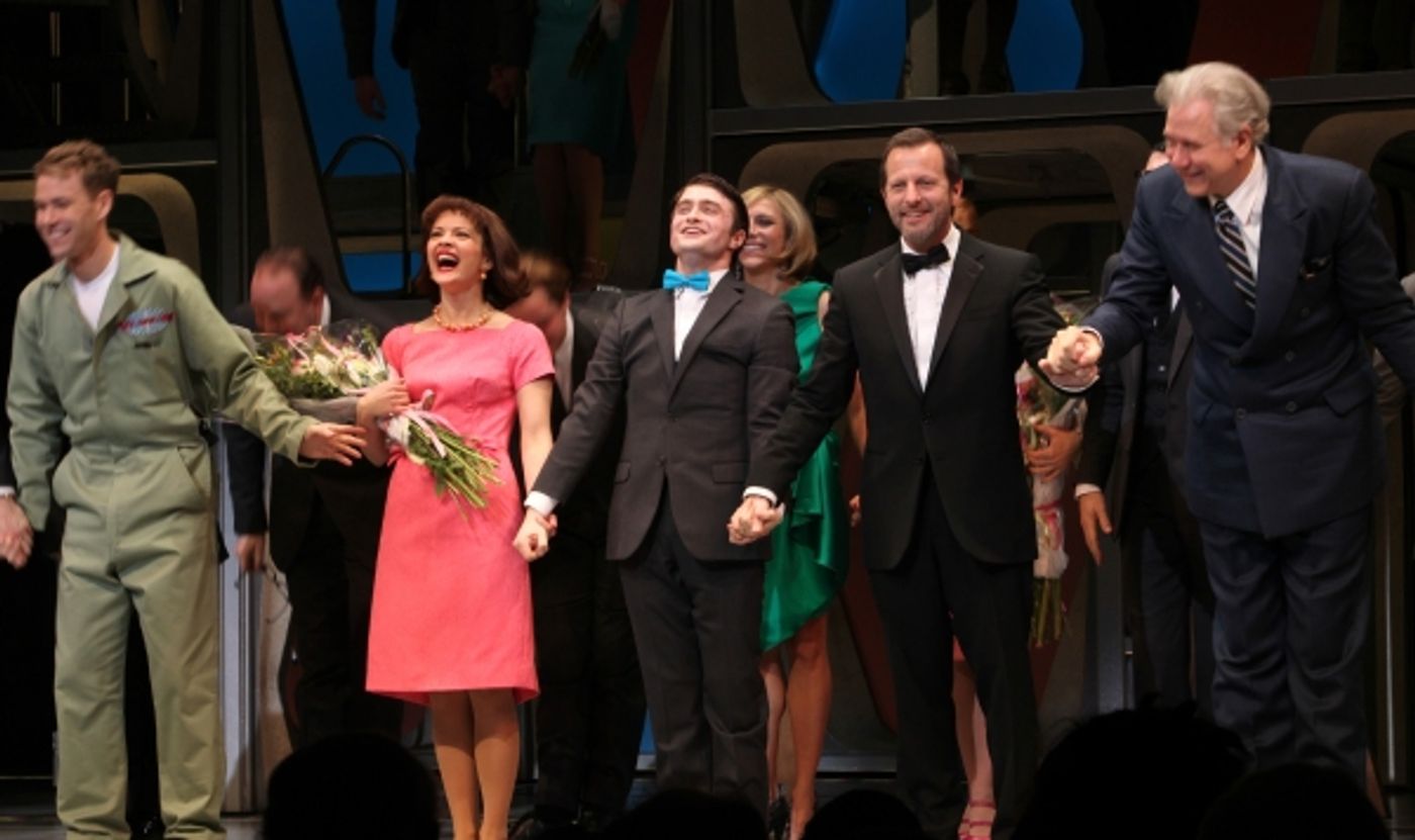 Photo Coverage: HOW TO SUCCEED IN BUSINESS Opening Night Curtain Call Photo Coverage: HOW TO SUCCEED IN BUSINESS Opening Night Curtain Call Image