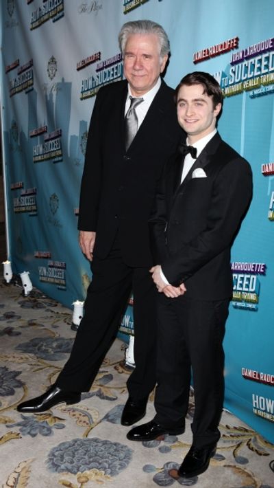 John Larroquette & Daniel Radcliffe attending the Opening Night Performance After Par Photo