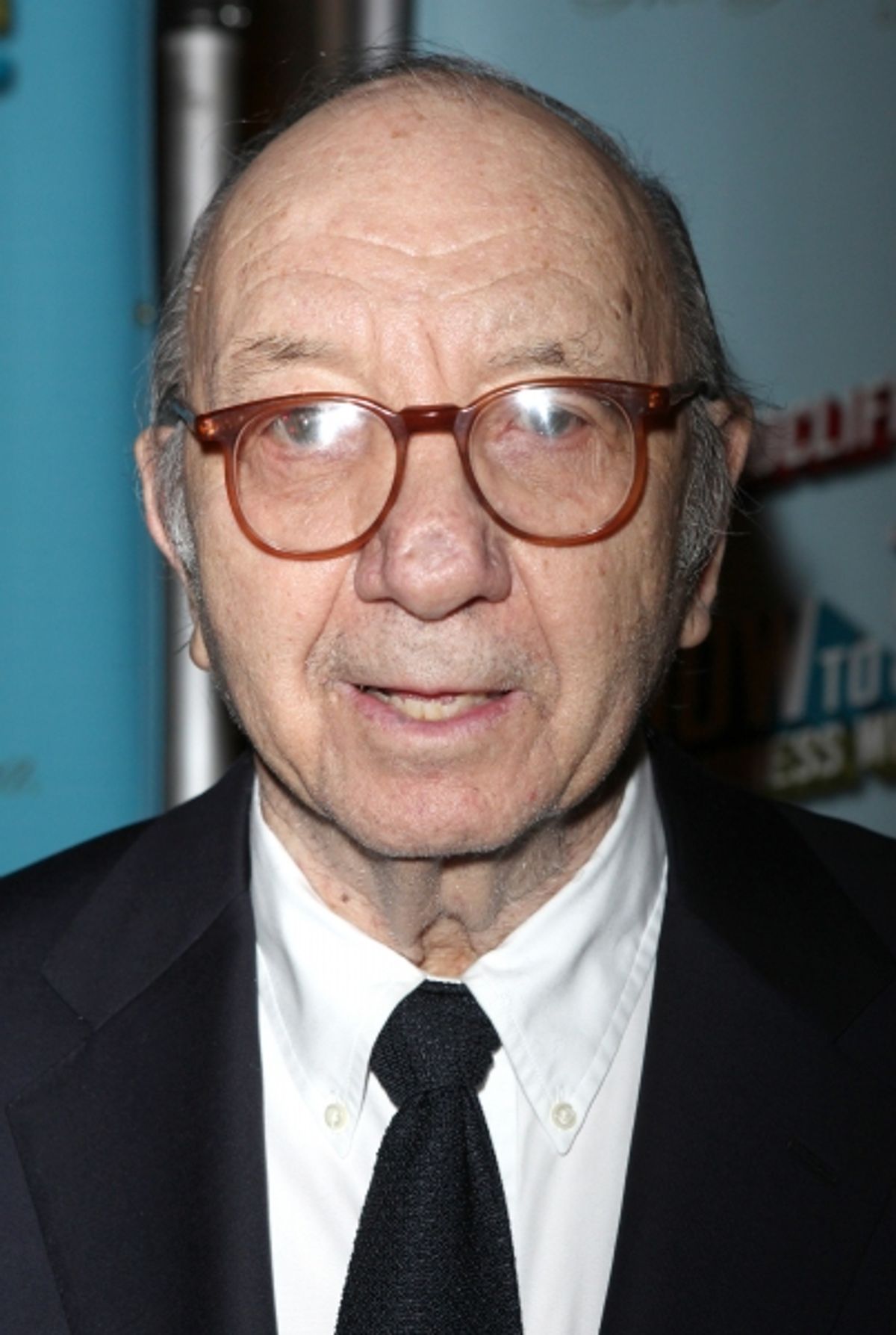 Neil Simon attending the Opening Night Performance After Party for  'How To Succeed In Business...' in New York City. at 