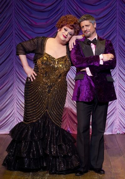 Christopher Sieber & Harvey Fierstein Photo