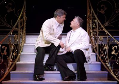 Christopher Sieber & Harvey Fierstein Photo