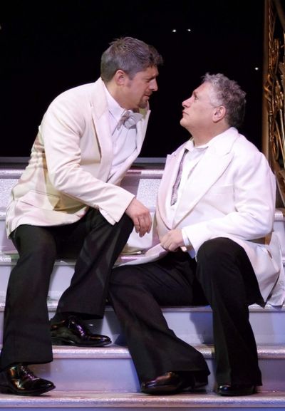 Christopher Sieber & Harvey Fierstein Photo