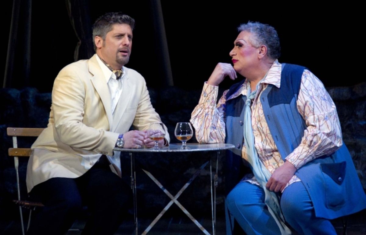 Christopher Sieber & Harvey Fierstein at 