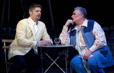 Christopher Sieber & Harvey Fierstein Photo