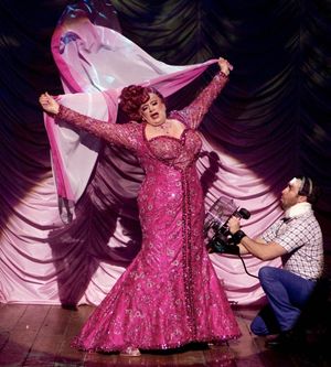 Harvey Fierstein with Chris Hoch @ BroadwayWorld Harvey Fierstein with Chris Hoch Photo