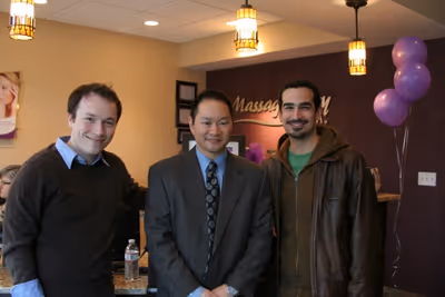 Michael Wesley Lee, Mahler and Demetrios Troy Photo
