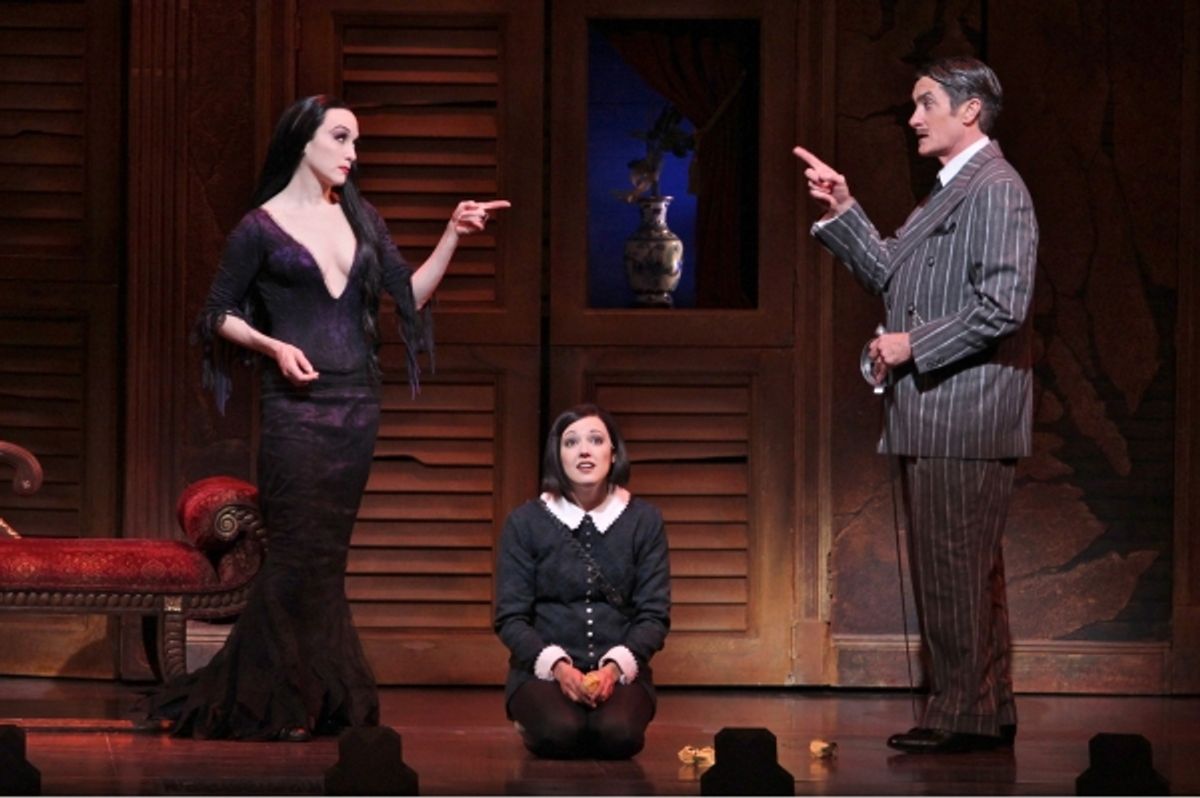 Bebe Neuwirth, Rachel Potter and Roger Rees at 