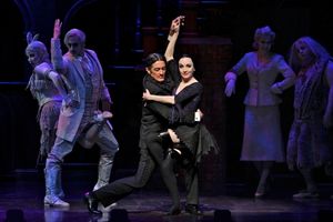 Roger Rees, Bebe Neuwirth and Company Photo