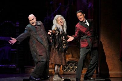 Brad Oscar, Jackie Hoffman and Roger Rees Photo