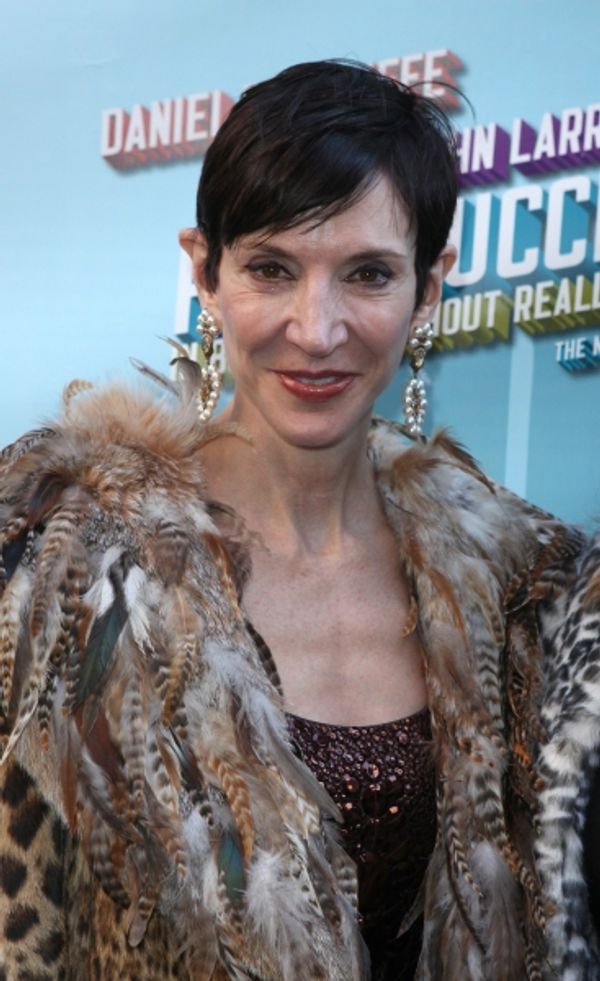 Amy Fine Collins attending the Broadway Opening Night Performance of  'How to Succeed Photo