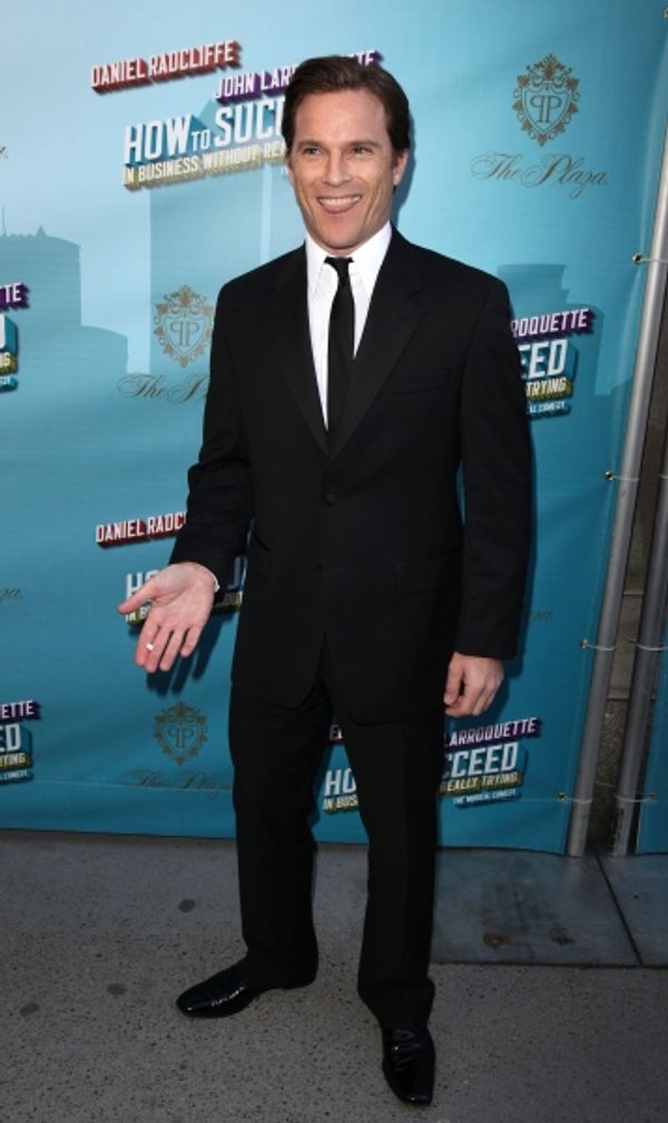 Mike Doyle attending the Broadway Opening Night Performance of  'How to Succeed in Bu Photo