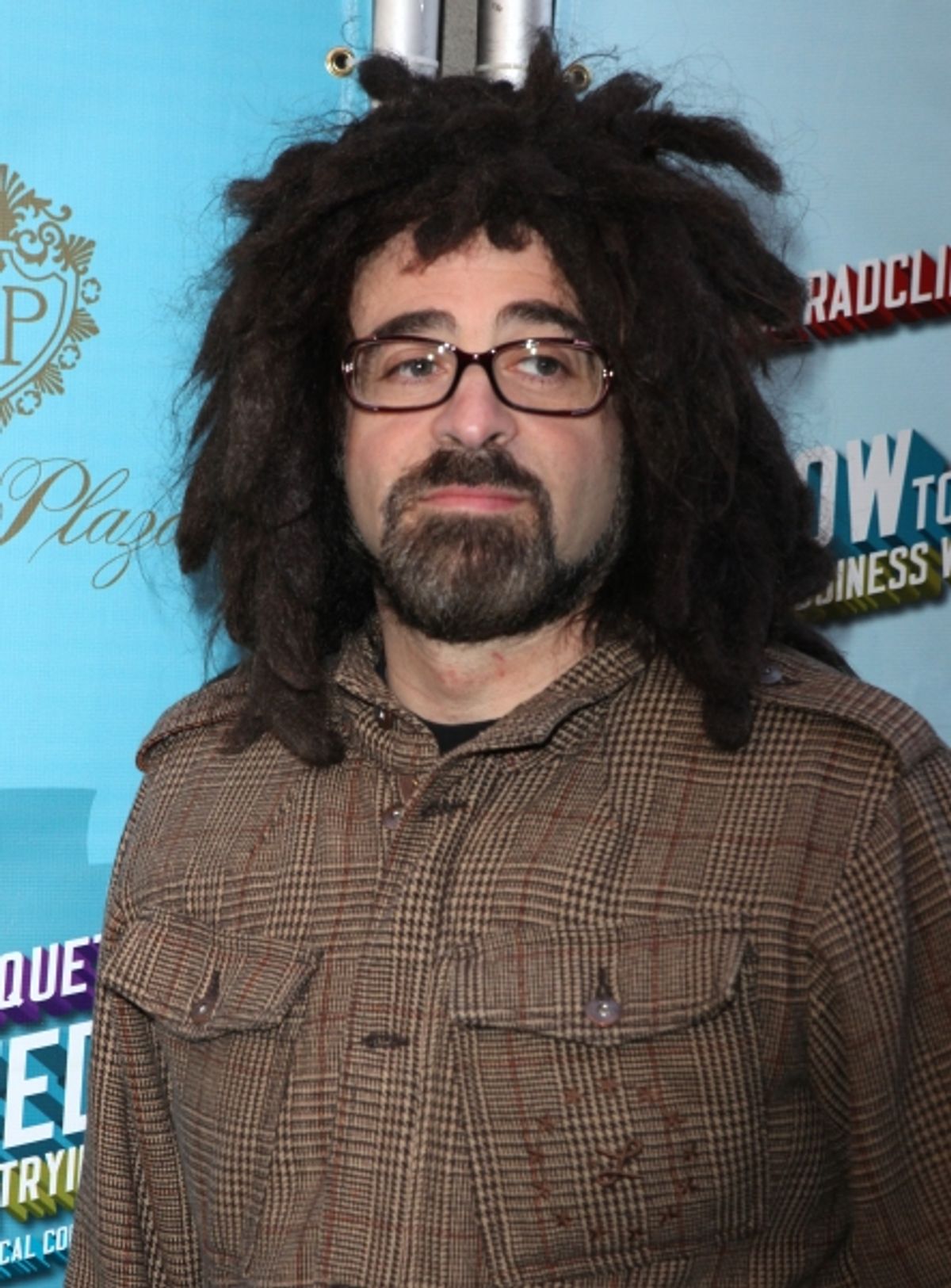 Adam Duritz attending the Broadway Opening Night Performance of  'How to Succeed in Business without Really Trying' at the Al Hirschfeld Theatre in New York City. at 