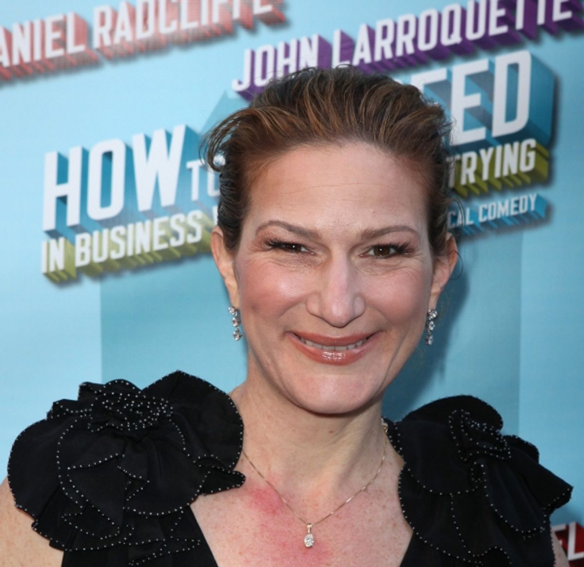 Ana Gasteryer attending the Broadway Opening Night Performance of 'How to Succeed in Business without Really Trying' at the Al Hirschfeld Theatre in New York City at 