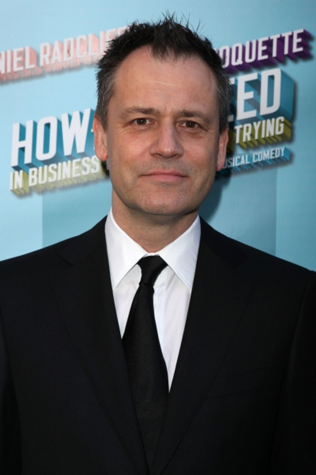 Michael Grandage attending the Broadway Opening Night Performance of  'How to Succeed in Business without Really Trying' at the Al Hirschfeld Theatre in New York City. at 