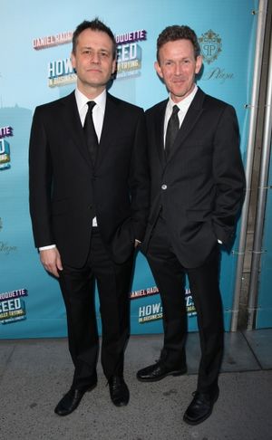 Michael Grandage & John Logan attending the Broadway Opening Night Performance of  'H Photo