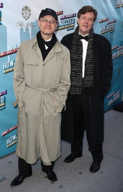 David Hyde Pierce & Partner attending the Broadway Opening Night Performance of  'How Photo
