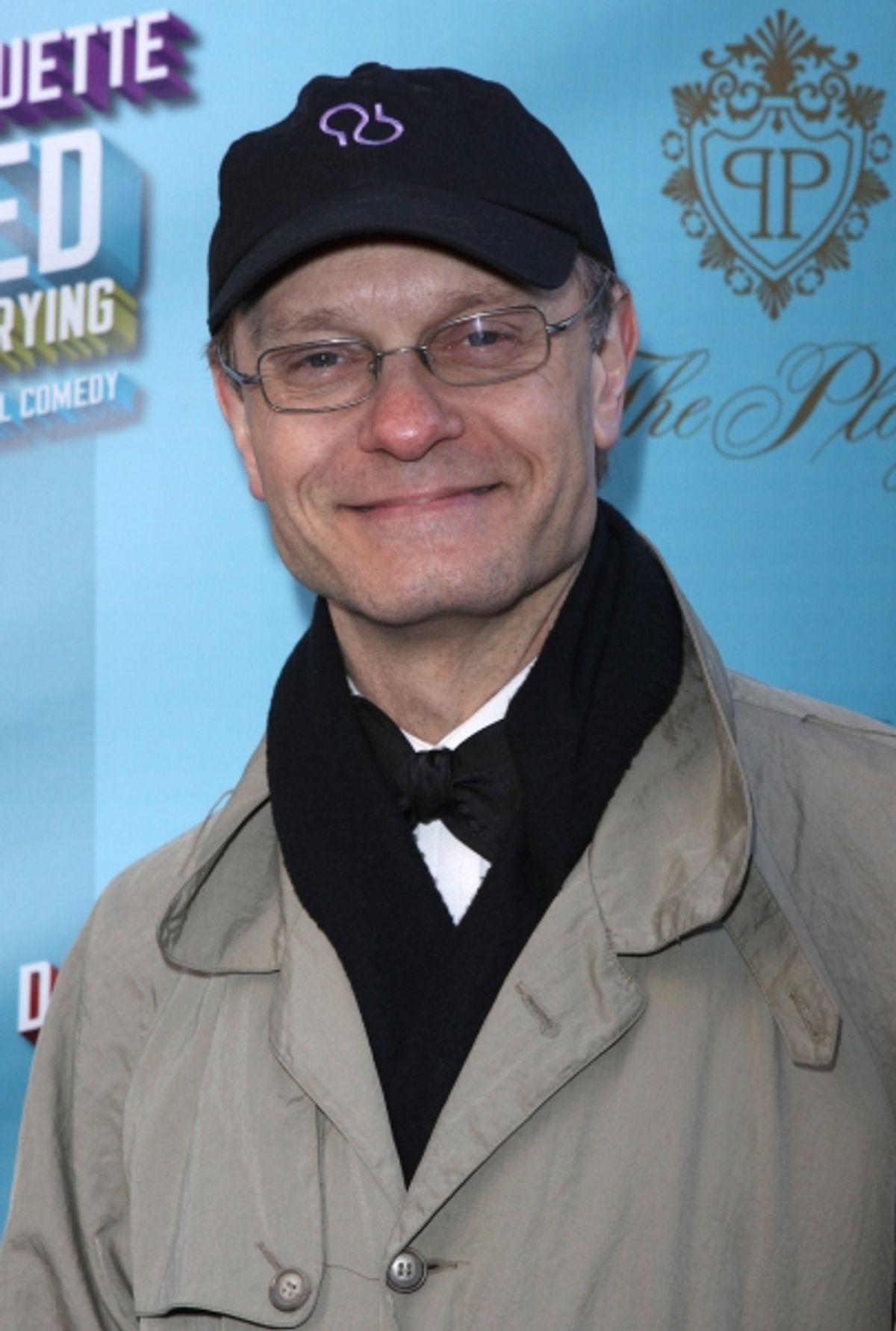 David Hyde Pierce & Partner attending the Broadway Opening Night Performance of  'How to Succeed in Business without Really Trying' at the Al Hirschfeld Theatre in New York City. at 