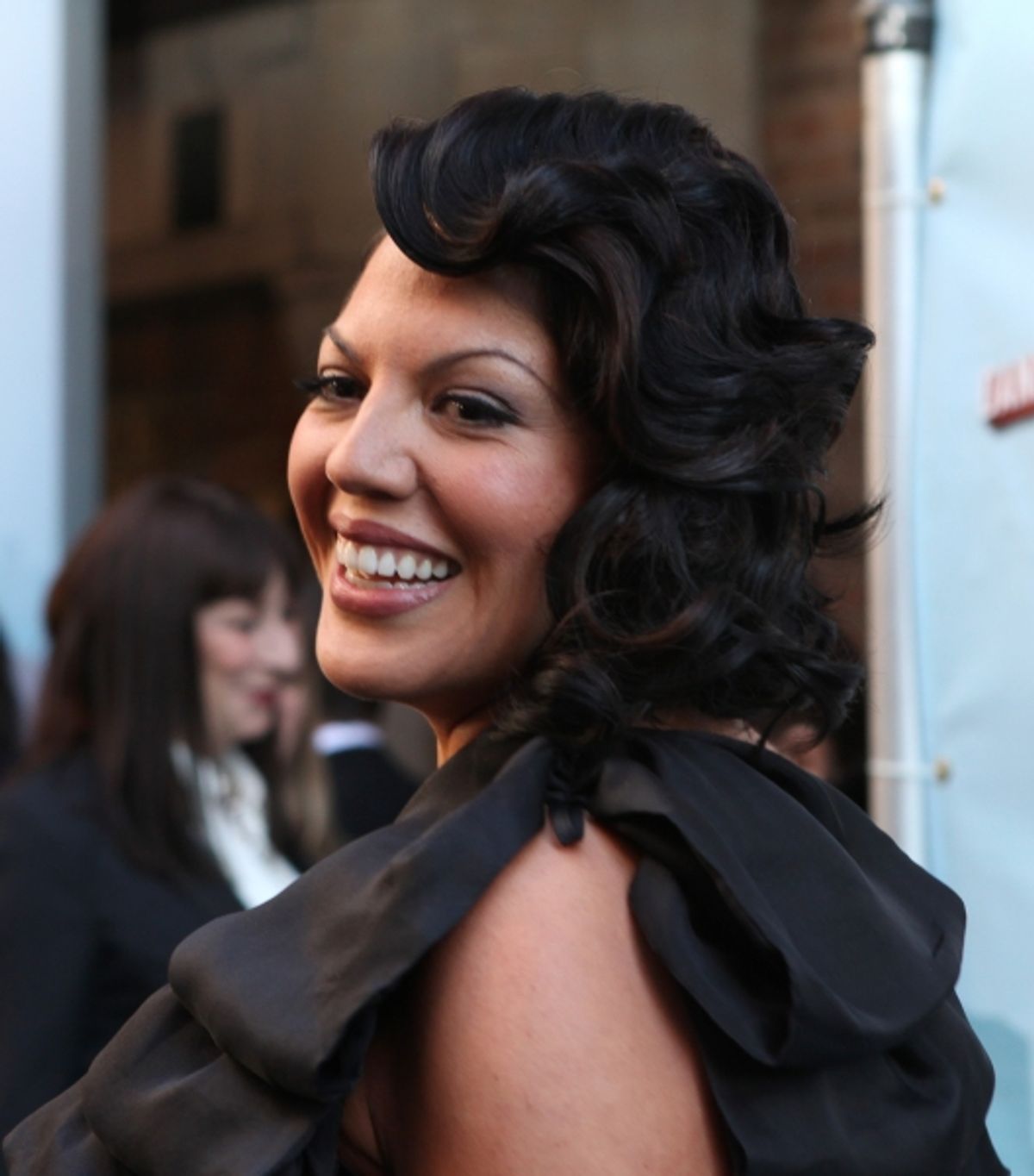 Sara Ramirez attending the Broadway Opening Night Performance of 'How to Succeed in Business without Really Trying' at the Al Hirschfeld Theatre in New York City. at 