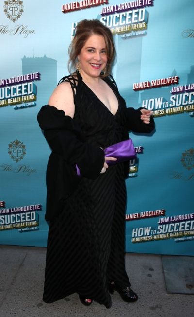 Claudia Shear attending the Broadway Opening Night Performance of  'How to Succeed in Photo