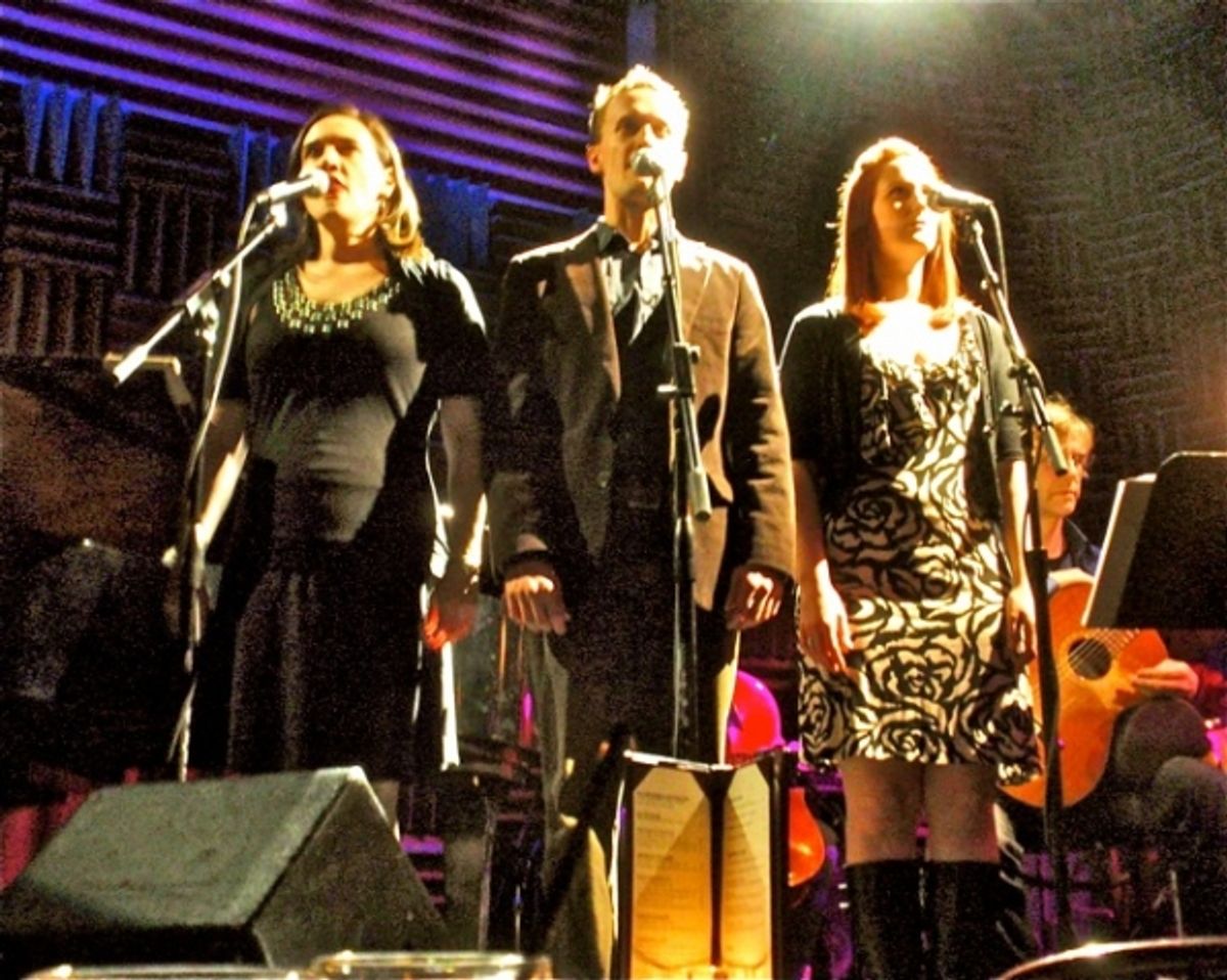 Kate Fisher, Danny Gardner, Victoria Huston-Elem at 