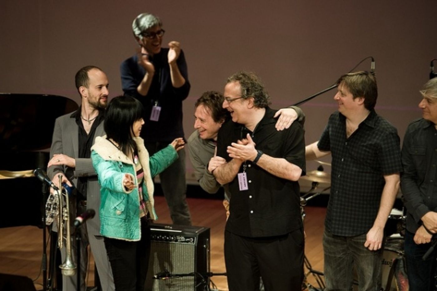 Photo Flash: Yoko Ono, Sean Lennon, & More Perform at Miller Theatre’s Benefit for Japan Photo Flash: Yoko Ono, Sean Lennon, & More Perform at Miller Theatre’s Benefit for Japan Image