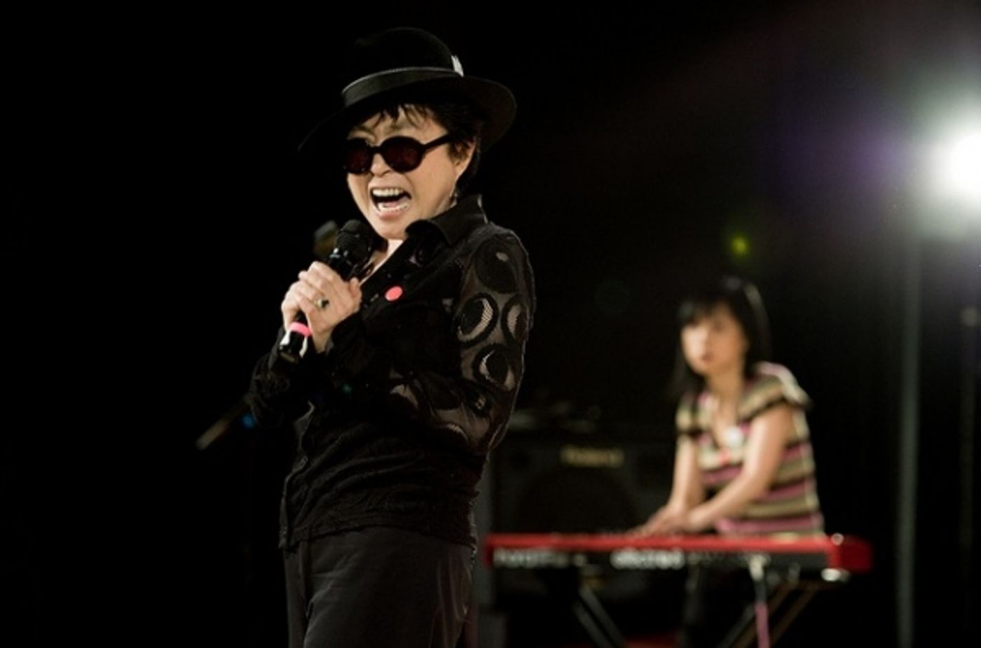 Photo Flash: Yoko Ono, Sean Lennon, & More Perform at Miller Theatre’s Benefit for Japan  Image