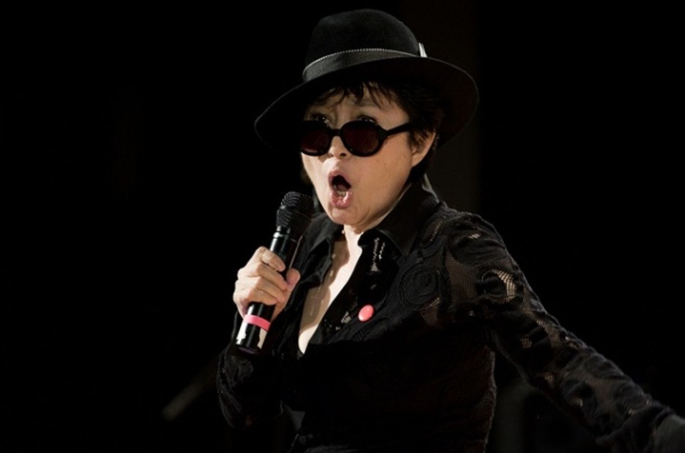 Photo Flash: Yoko Ono, Sean Lennon, & More Perform at Miller Theatre’s Benefit for Japan  Image
