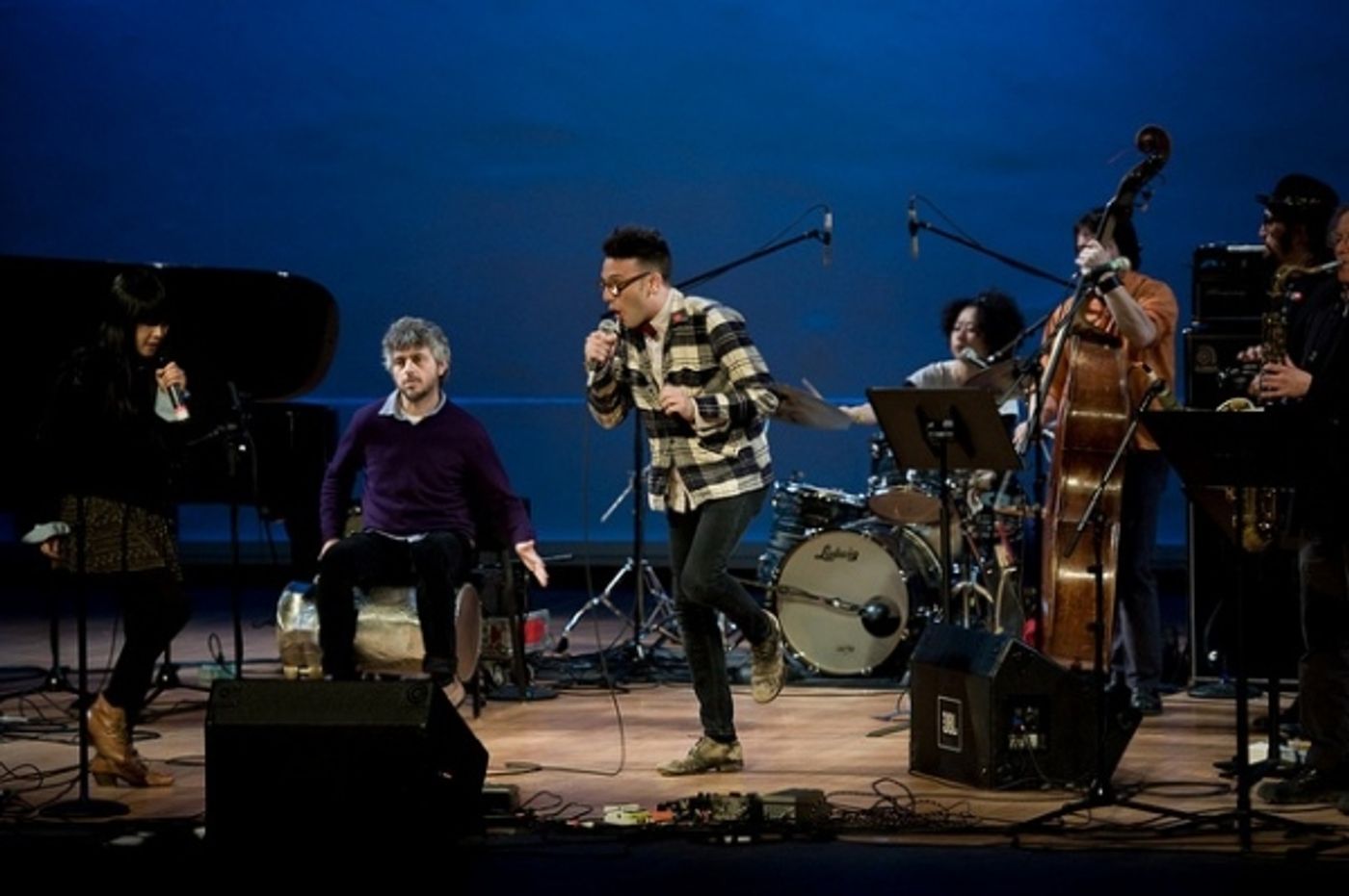 Photo Flash: Yoko Ono, Sean Lennon, & More Perform at Miller Theatre’s Benefit for Japan Photo Flash: Yoko Ono, Sean Lennon, & More Perform at Miller Theatre’s Benefit for Japan Image