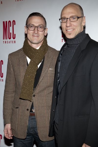 Sharr White (playwright) and John Schiappa Photo