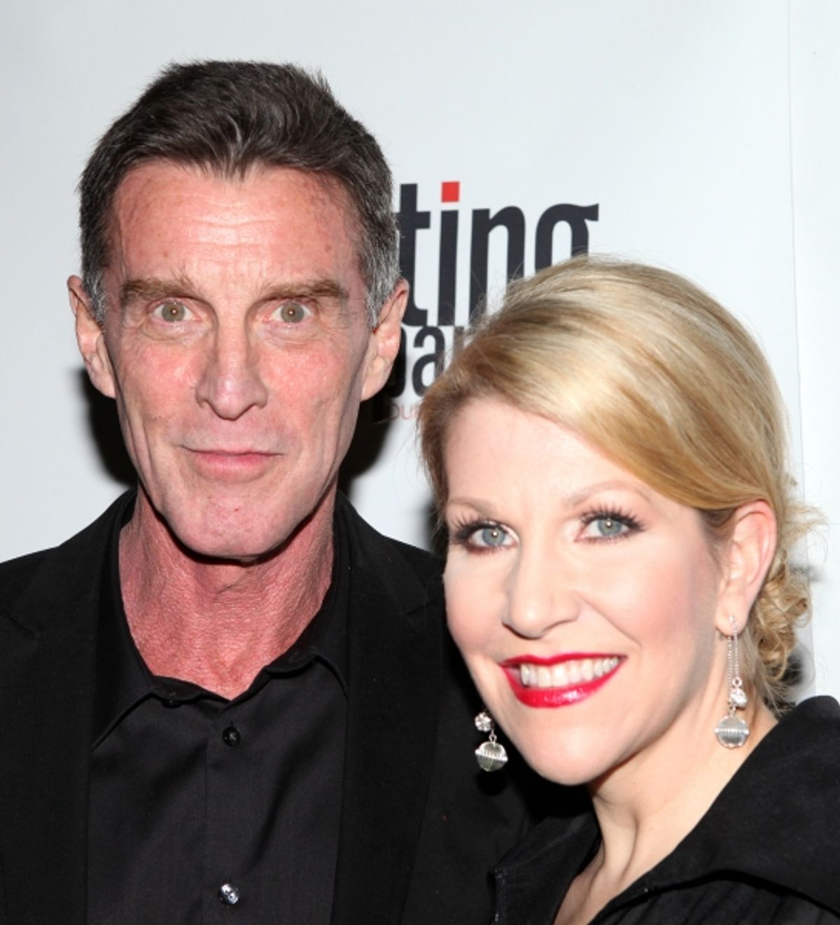 John Glover & Joyce DiDonato attending the After Party for  'Angela Lansbury and Friends Salute Terrence McNally' - A Benefit for the Acting Company in New York City. at 