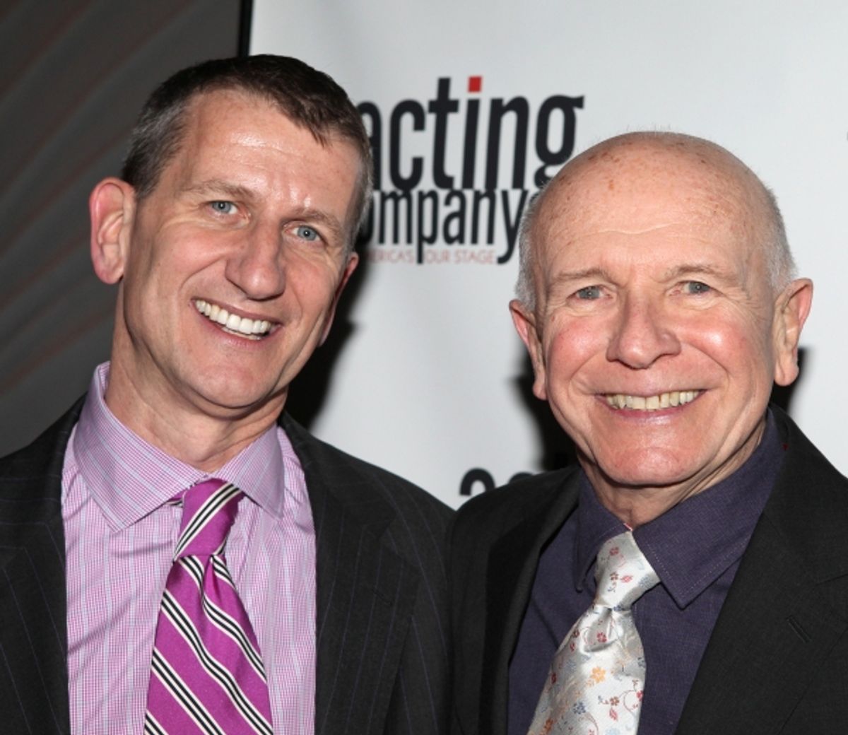 Terrence McNally & Tom Kirdahy attending the After Party for  'Angela Lansbury and Friends Salute Terrence McNally' - A Benefit for the Acting Company in New York City. at 