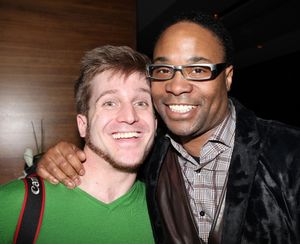 Tristan Fuge & Billy Porter attending the After Party for  'Angela Lansbury and Frien Photo