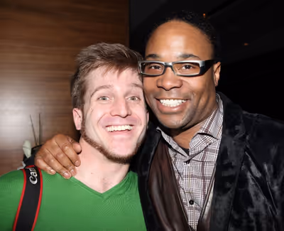 Tristan Fuge & Billy Porter attending the After Party for  'Angela Lansbury and Frien Photo