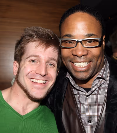 Tristan Fuge & Billy Porter attending the After Party for  'Angela Lansbury and Frien Photo
