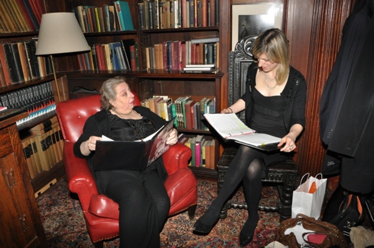 Jayne Houdyshell and Charlotte Parry at 