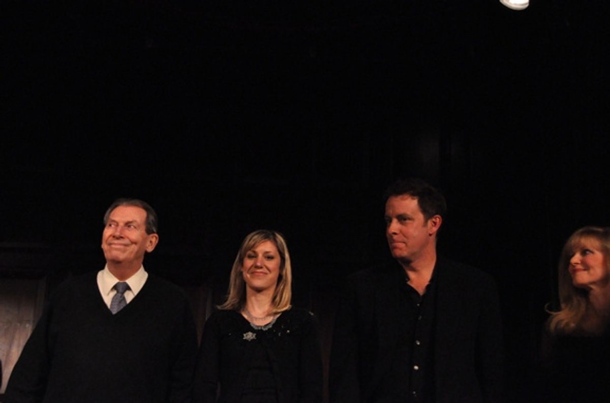 Richard Easton, Charlotte Parry, Rufus Collins and Diane Stilwell Weinberg at 