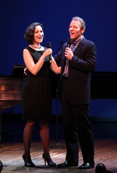 Barbara Walsh & Stephen Bogardus performing in 'Angela Lansbury and Friends Salute Te Photo
