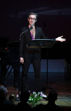 Alan Cumming performing in 'Angela Lansbury and Friends Salute Terrence McNally' - A Benefit for the Acting Company in New York City. @ BroadwayWorld Alan Cumming performing in 'Angela Lansbury and Friends Salute Terrence McNally' - A Photo