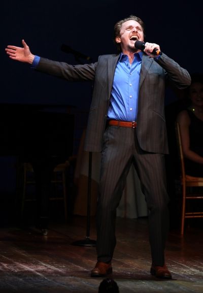 Jason Danieley performing in 'Angela Lansbury and Friends Salute Terrence McNally' -  Photo