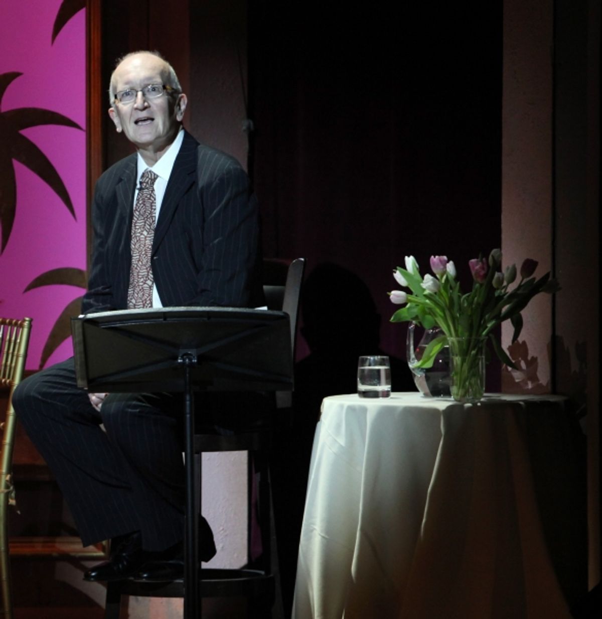 John Doyle performing in 'Angela Lansbury and Friends Salute Terrence McNally' - A Benefit for the Acting Company in New York City. at 