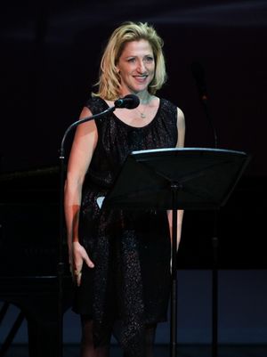 Edie Falco performing in 'Angela Lansbury and Friends Salute Terrence McNally' - A Benefit for the Acting Company in New York City. @ BroadwayWorld Edie Falco performing in 'Angela Lansbury and Friends Salute Terrence McNally' - A Be Photo