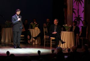 Manoel Felciano performing in 'Angela Lansbury and Friends Salute Terrence McNally' - A Benefit for the Acting Company in New York City. @ BroadwayWorld Manoel Felciano performing in 'Angela Lansbury and Friends Salute Terrence McNally' - Photo