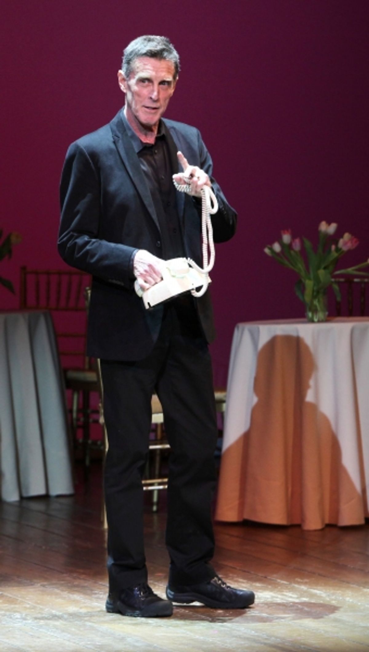 John Glover performing in 'Angela Lansbury and Friends Salute Terrence McNally' - A Benefit for the Acting Company in New York City. at 